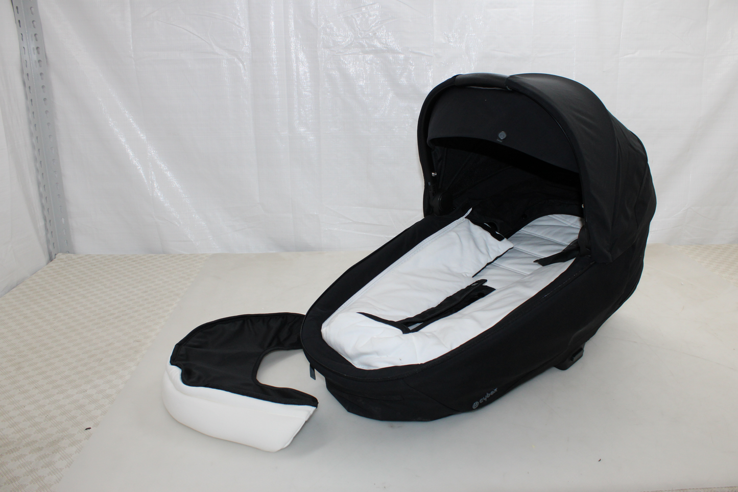 B-flokks Cybex Platinum Priam baðkar Lux Sepia svart barnabaðkar Sjá texta/mynd