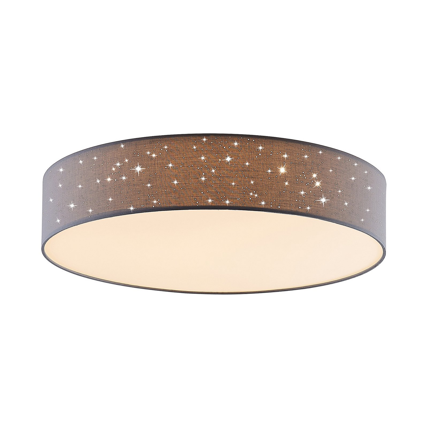 Lindby Ellamina LED loftlampi í B-flokki, ljós, ljós, ljósgrár, ø60 cm, R379 