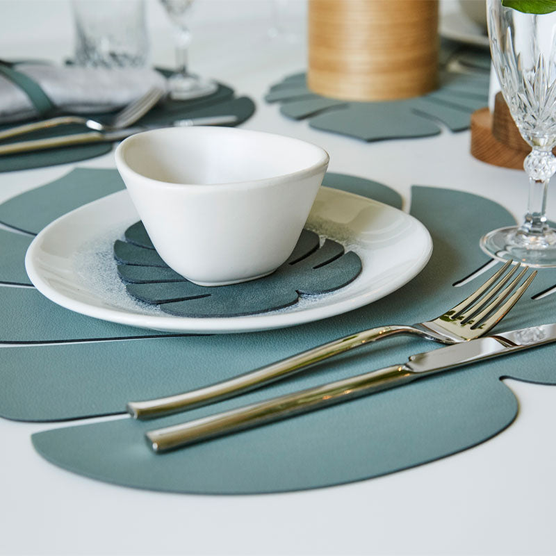 Untersetzer Blatt NUPO, in mehreren Farben