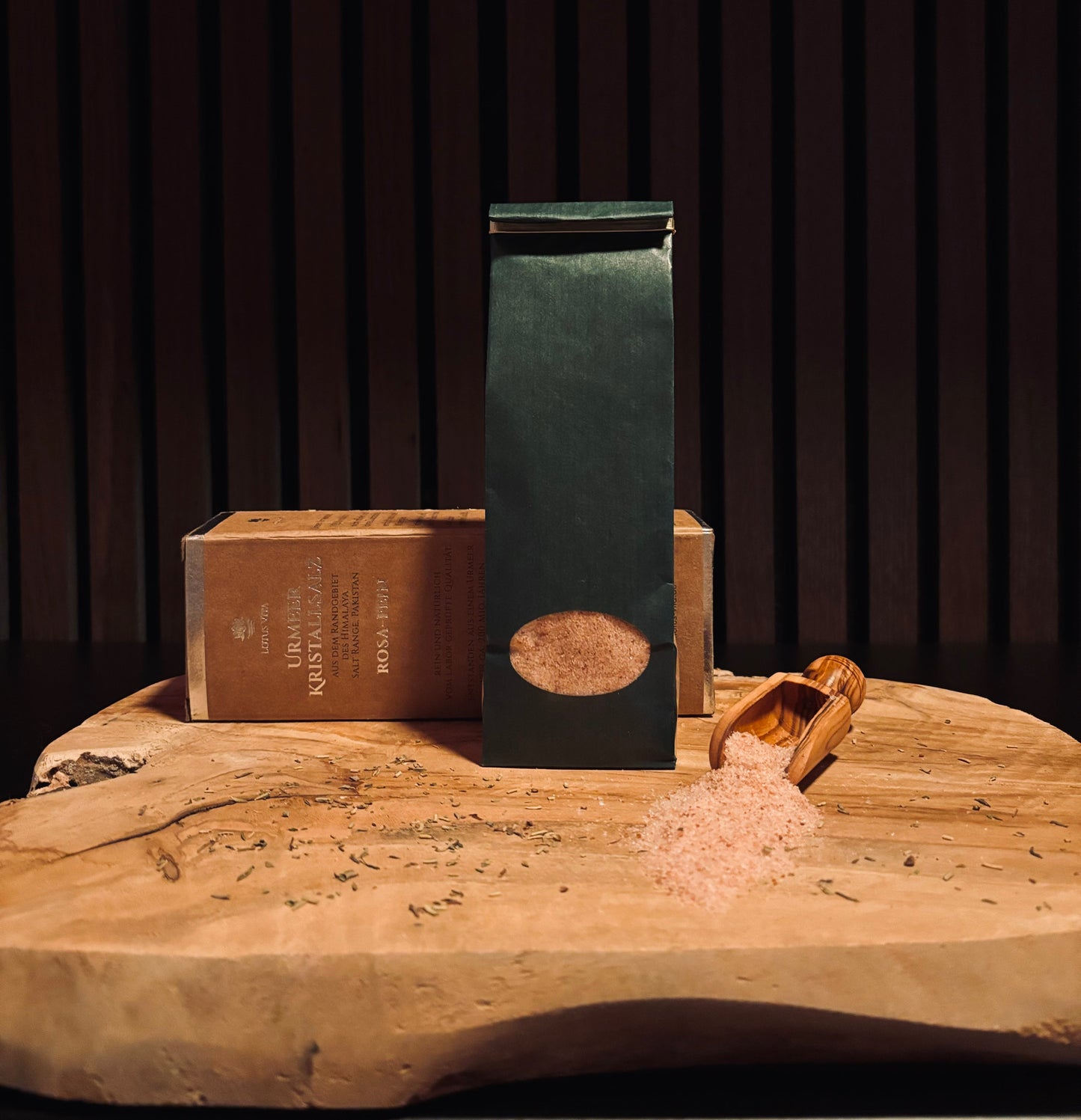 Fornt sjávarsalt, fínkornað – Náttúrulegt kristalsalt frá Himalajafjöllum 