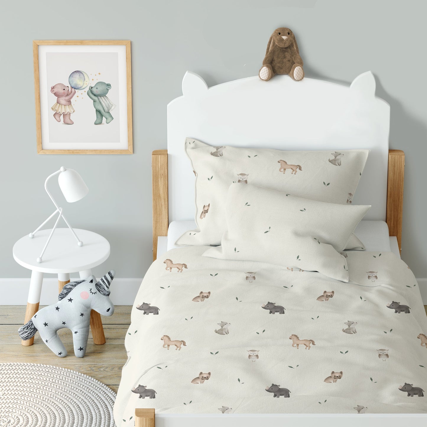 "Olive Farm" Premium Children's Bedding