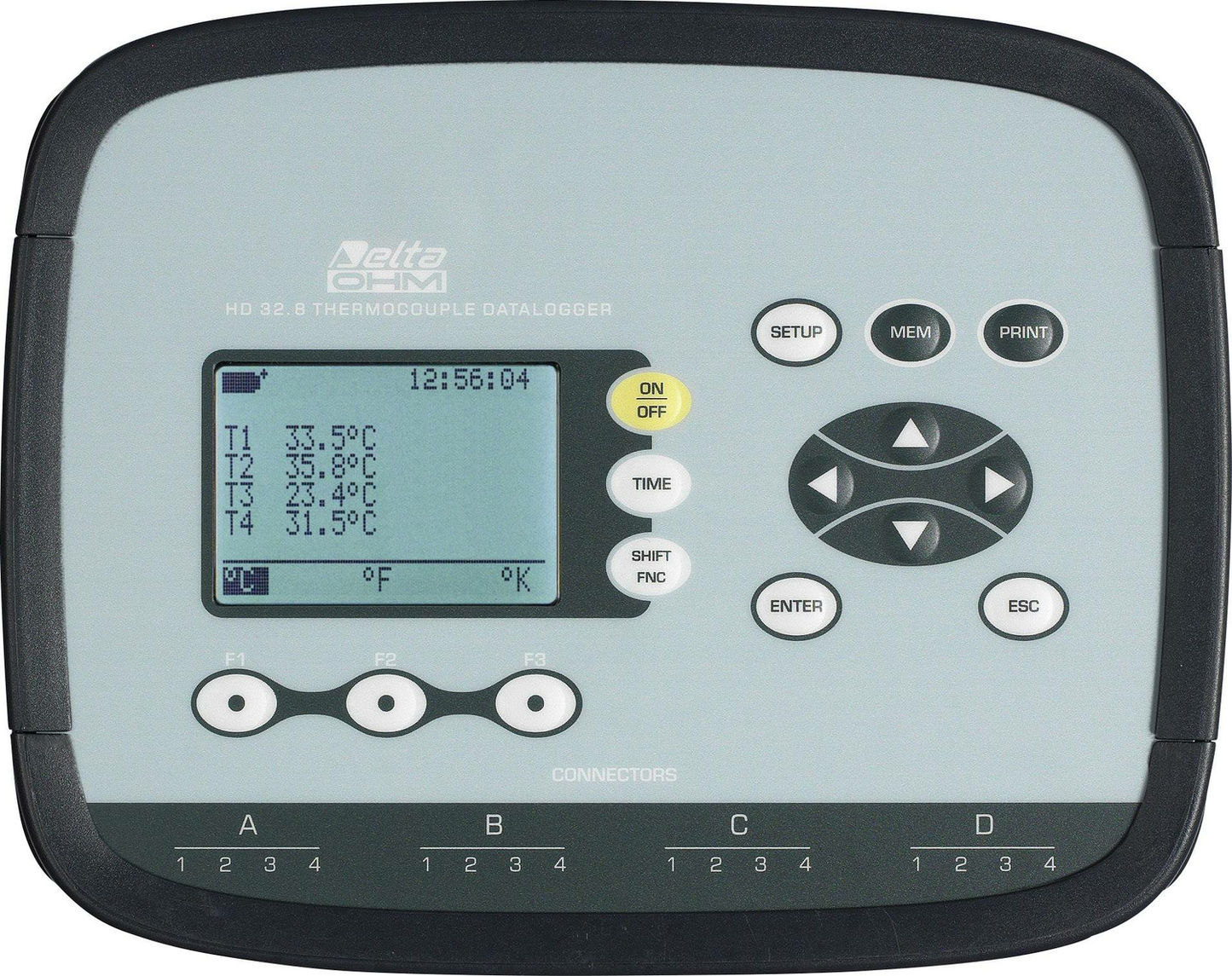 B-Ware Delta Ohm Hd32.8.16 Kit Temperatur Datenlogger 200 Bis +650 °C Thermometer Usb