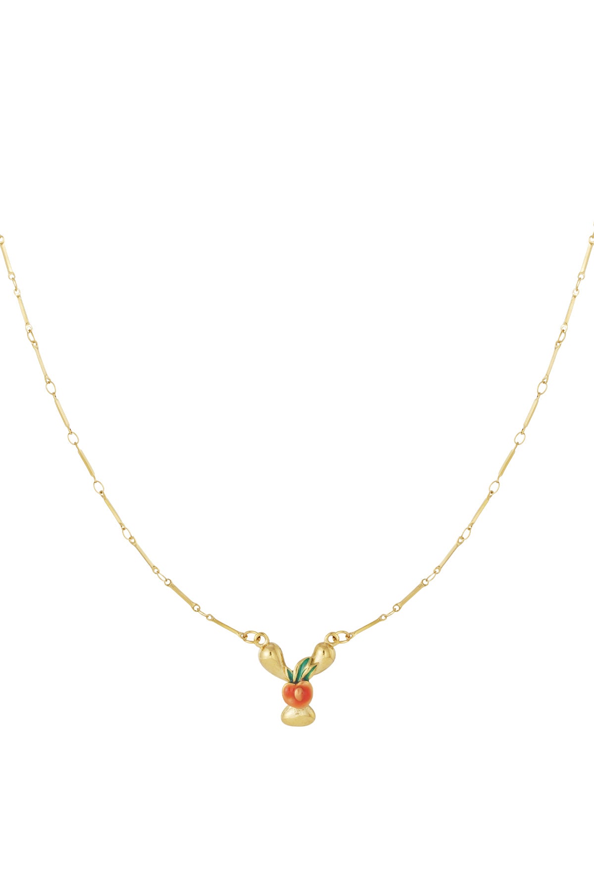 Happy Initials Halskette mit Charms