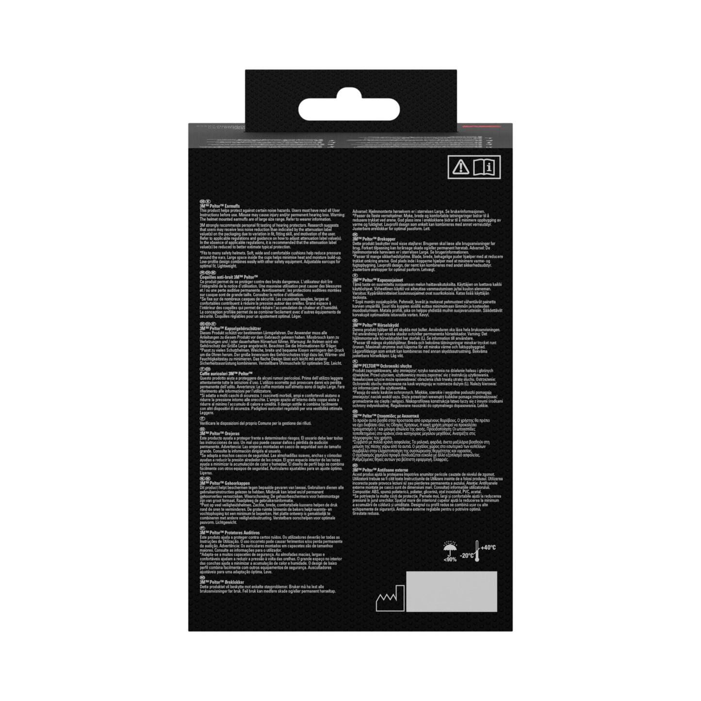 3M™ PELTOR™ Optime™ I Kapselgehörschutz für Schutzhelm H510P3E, SNR-Wert 26 dB, Gelb | Packung (1 Stück)