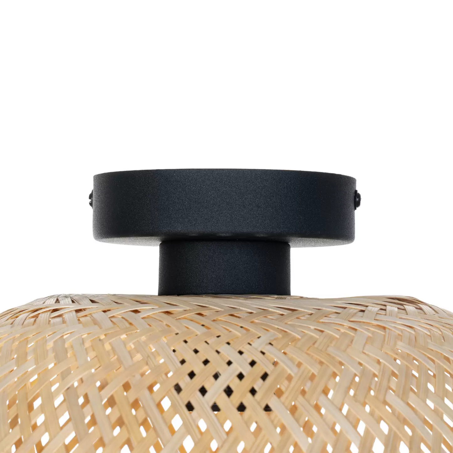 B-Ware Lindby Deckenleuchte Dabila Bambus Deckenlampe Lampe Leuchte Pendellampe ø 3529