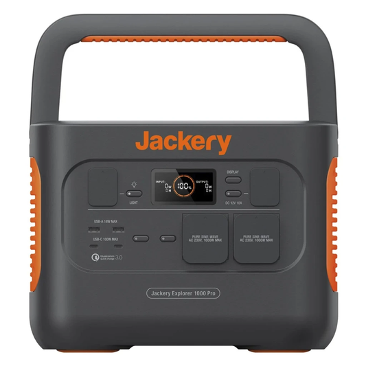 B-Ware Jackery Explorer 1000 Pro Powerstation Tragbar Mobile Stromversorgung Powerbank