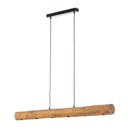 B-lager Envostar Beam hengiljós hengilampi lampi ljós 6 perur ljós furu 