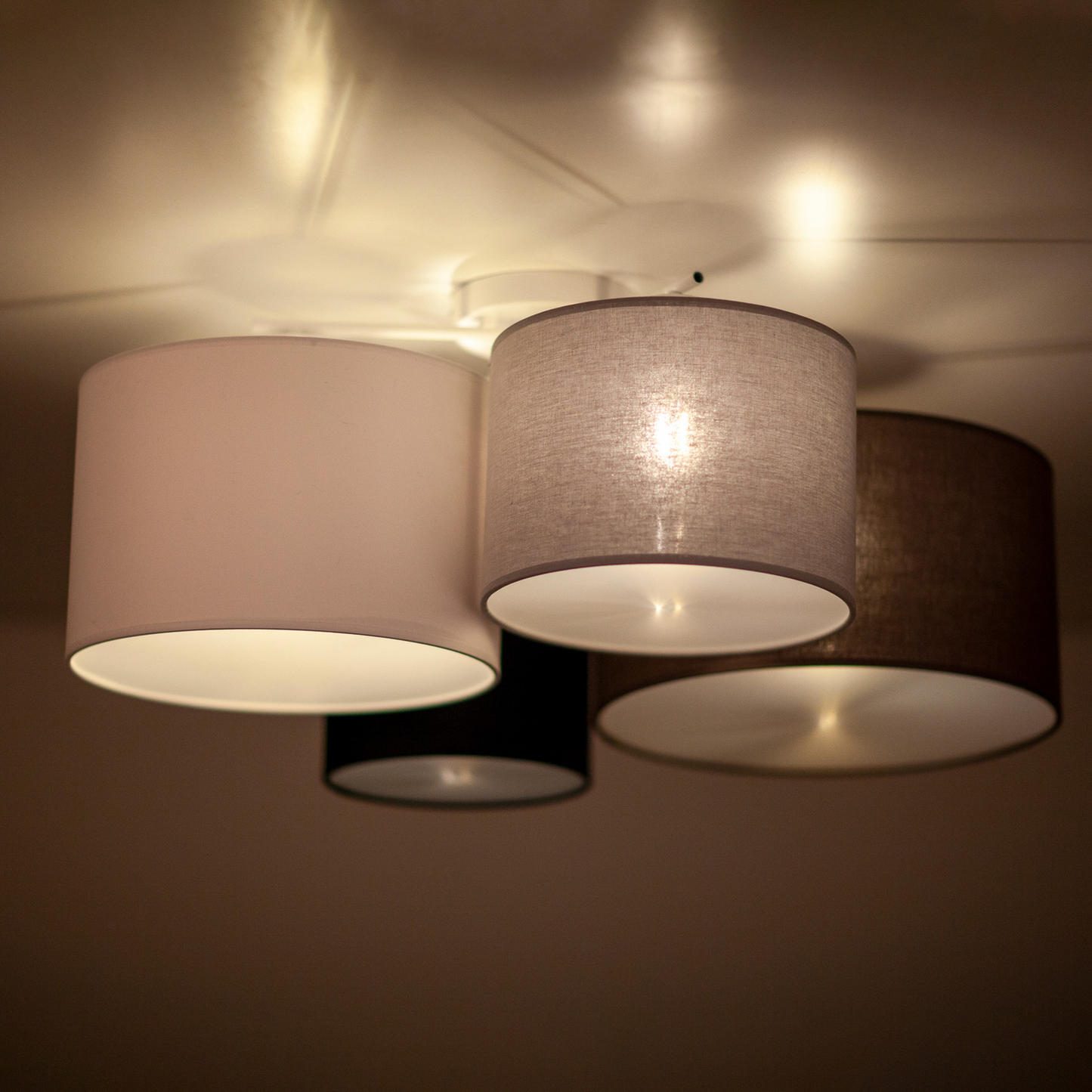 B-grade Euluna Lodge ceiling light, multicolour ceiling lamp, light, spotlight