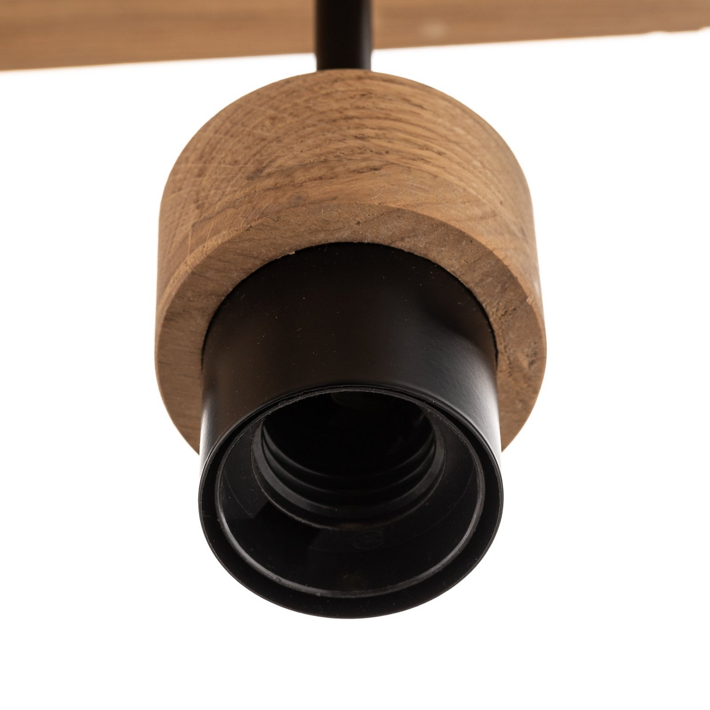 B-flokks Euluna loftlampi Millume eikarviður ferkantaður 5 ljósa skrautlegur loftlampi E27 