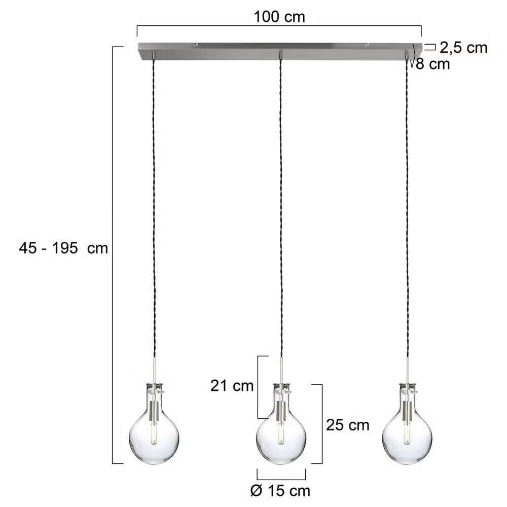 B-stock Elegance LED pendant light, hanging lamp, light, ceiling light, E14