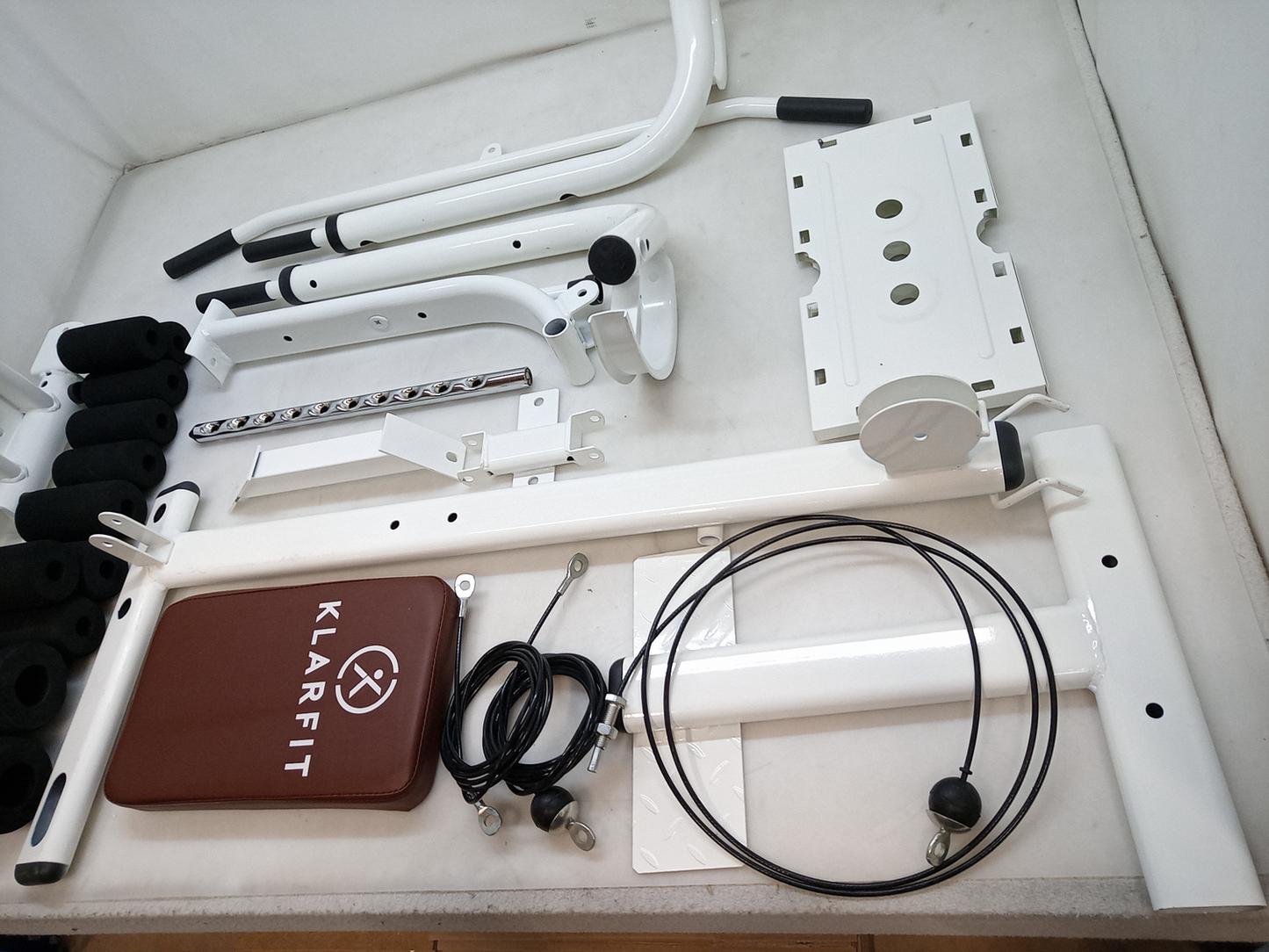 B-Ware Klarfit Ultimate Gym 5000 Fitness-Station Sportstation Sportgerät DEFEKTWARE