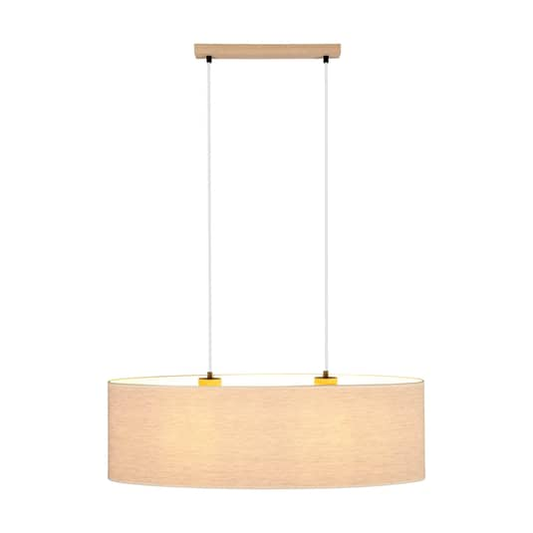 B-stock Euluna hanging light canvas linen shade hanging light lamp ceiling lamp 80 cm 466 