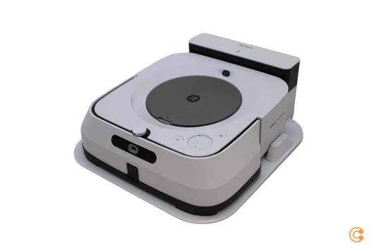 B-Ware iRobot Braava m6138 Wischroboter Weiß App Roboter Sprachgesteuert DEFEKTWARE
