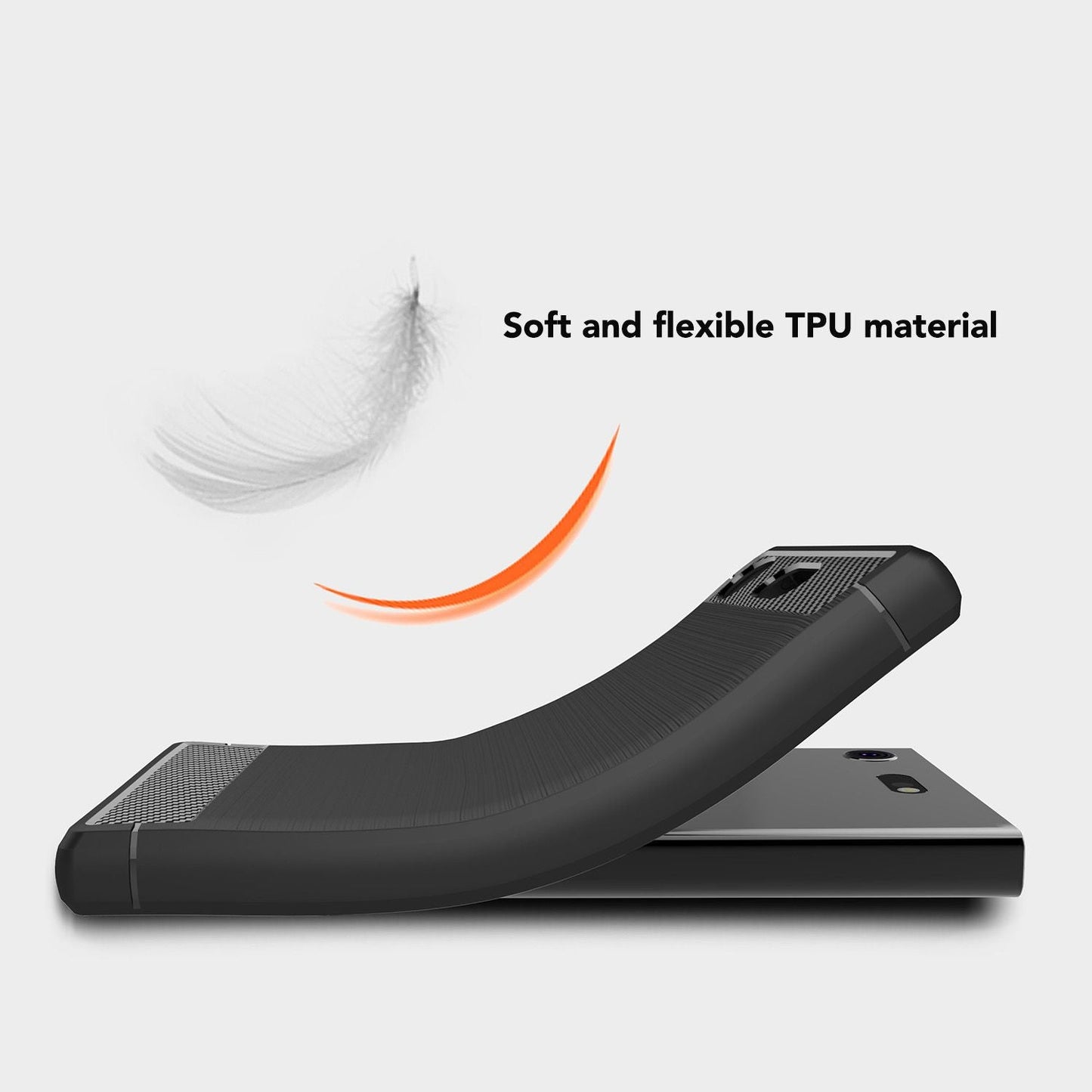 Sony Xperia XZ1 Compact símahulstur frá NALIA, sílikonhulstur, þunn vörn