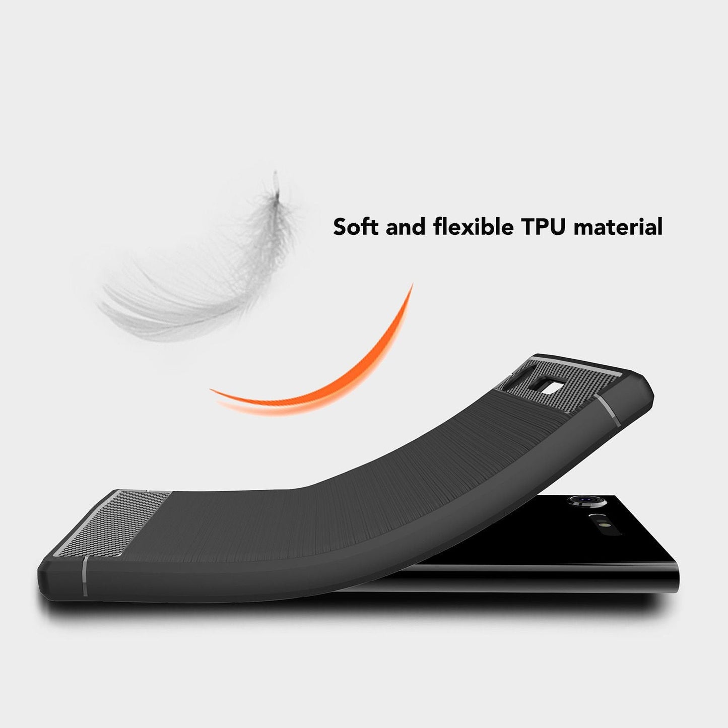 Sony Xperia XZ1 símahulstur frá NALIA, sílikonhulstur, þunn gúmmívörn