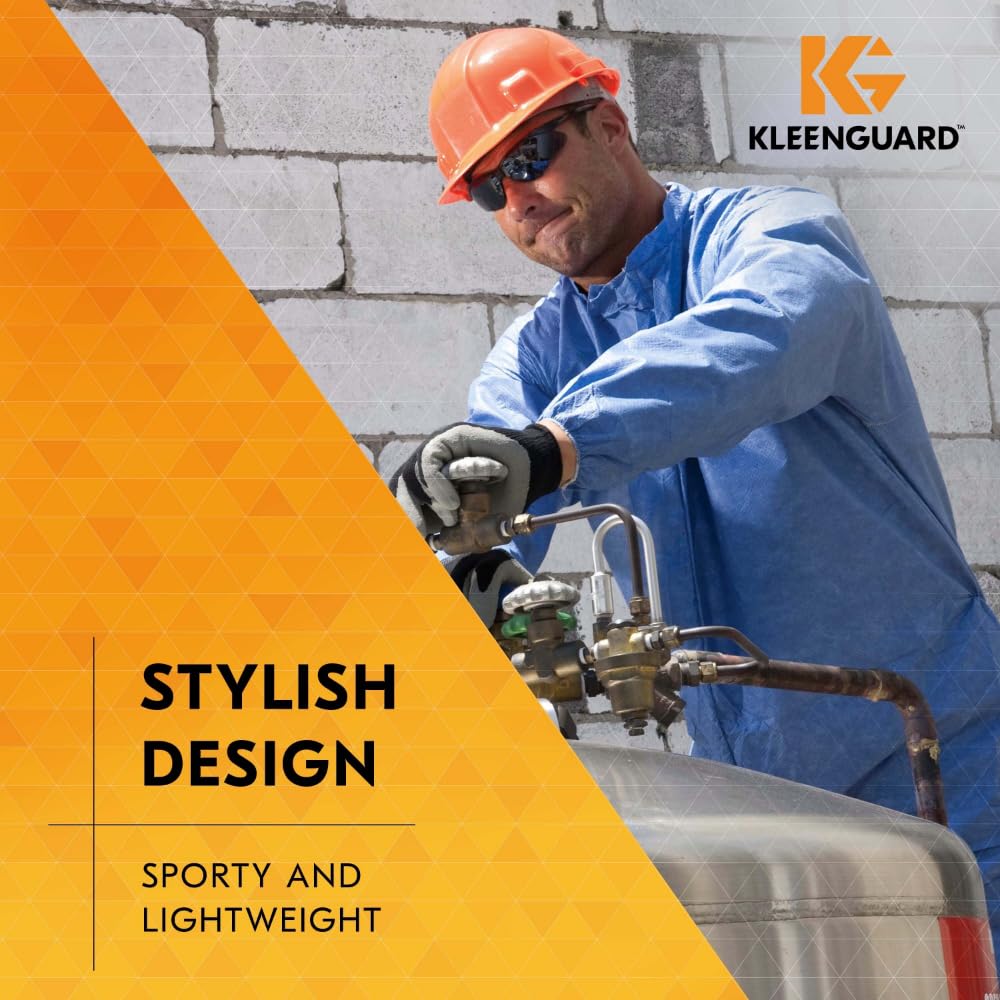 Auslaufartikel: KleenGuard® V30 Nemesis™ Schutzbrille - Smoke Spiegel - 1 Carton  x 12 Glasses | Karton (1 Box)