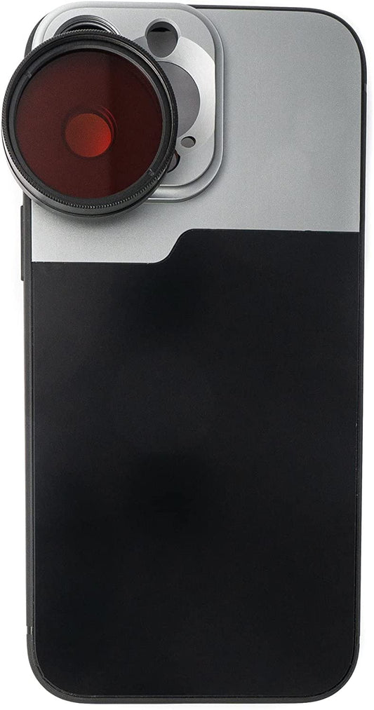 SYSTEM-S Farbfilter Set 37 mm 6 Stück Farbe Filter für Fotografie für iPhone 14 Pro Max