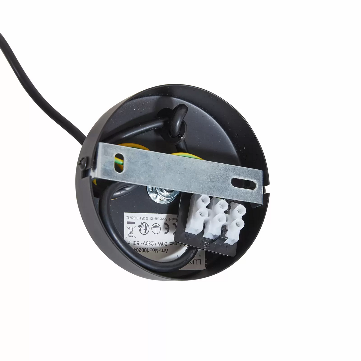 Lindby hengiljós í B-flokki, Belarion, loftlampi úr ópalgleri, ø 23 cm, loftljós