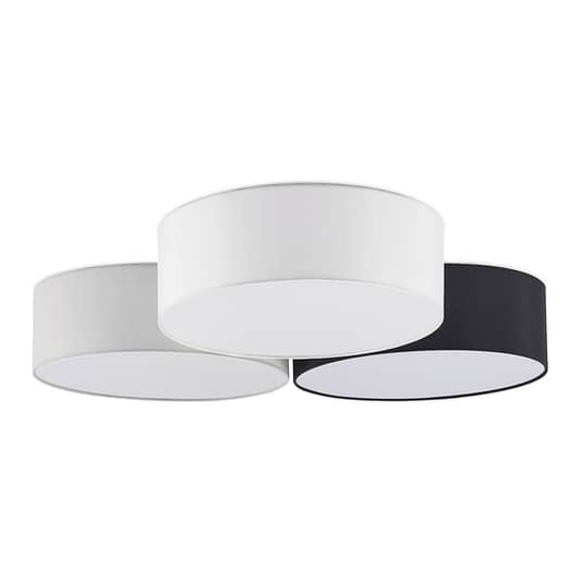 B-grade Lindby Janita LED ceiling lamp, ceiling light, living room light, 3 bulbs, 70 watts 