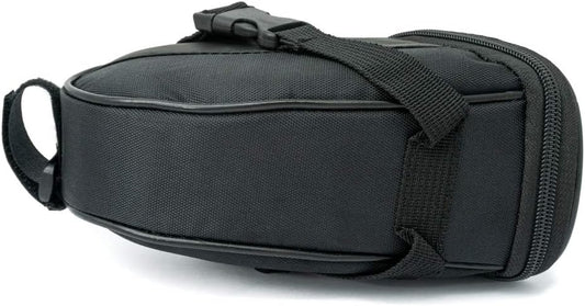 SYSTEM-S Fahrrad Sattel Tasche Halterung Befestigung wasserfest in Schwarz