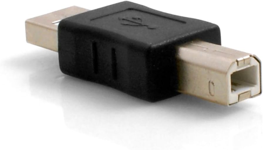 SYSTEM-S USB A tengi (karlkyns) í USB B tengi (karlkyns) millistykki snúru millistykki tengi millistykki