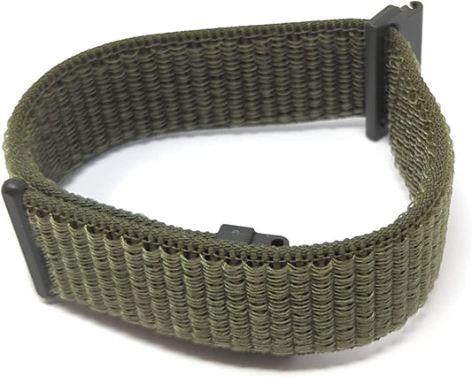 SYSTEM-S 22 mm nylonól fyrir Fitbit Versa 2 1 Lite snjallúr í grænu