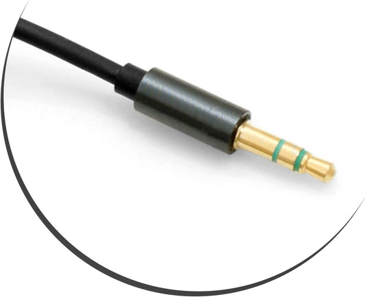 SYSTEM-S 3.5mm Klinke 4 Polig (male) auf 3.5mm Klinke AUX Stereo Buchse 200 cm (female)
