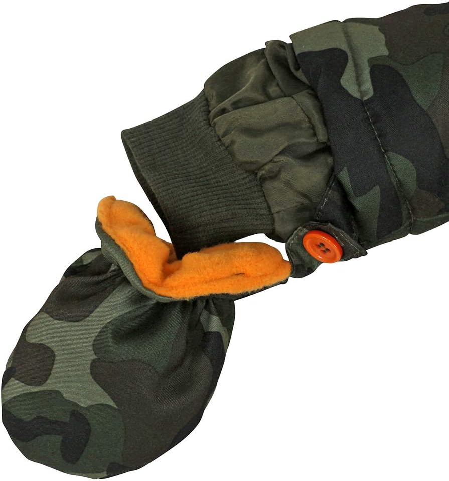 Baby Winter Overall with Hood, Snowsuits with Gloves and Booties, Girls' and Boys' Warm Clothing Set 