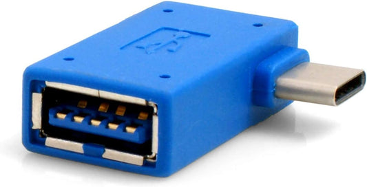 System-S OTG On the Go millistykki USB Type C 3.1 hornrétt á 3.0 Type A
