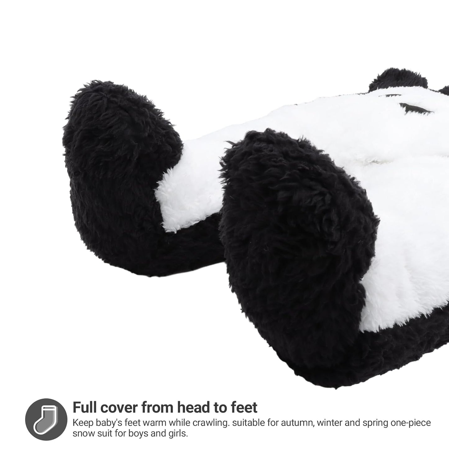 Vetrargalli með hettu fyrir börn, snjógalli, flannelspil, leikgalli með fótum, teiknimyndagalla, föt 0-3 mánaða 