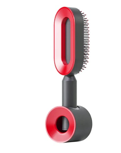 Self Cleaning Hair Brush For Women One-key Cleaning Hair Loss