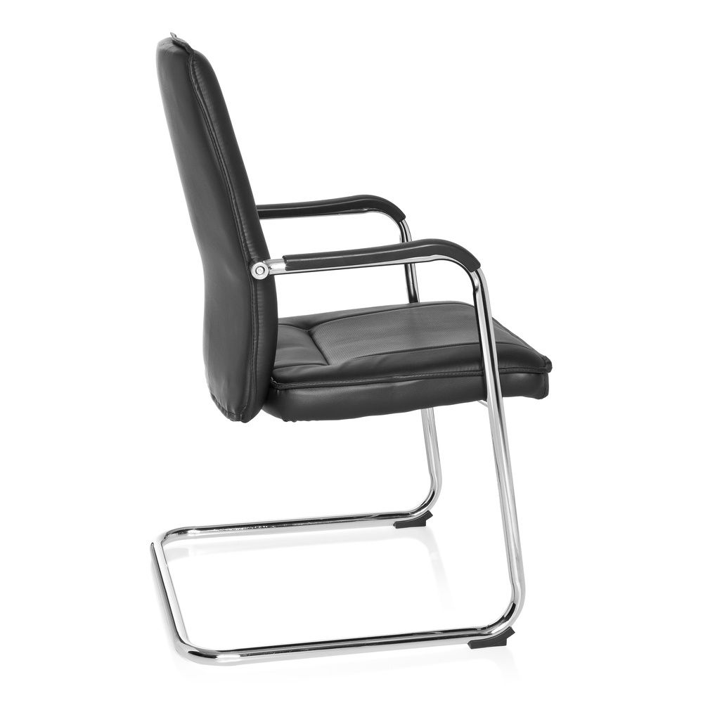 B-stock Hjh Office Tila V cantilever chair, black, office chair, office furniture, desk chair