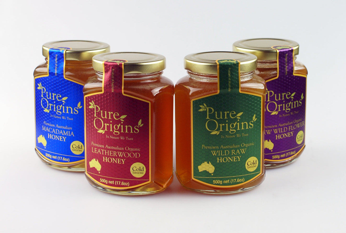 Australian Wild Organic Honey 250g – Raw, Cold Extracted, Natural, Pure