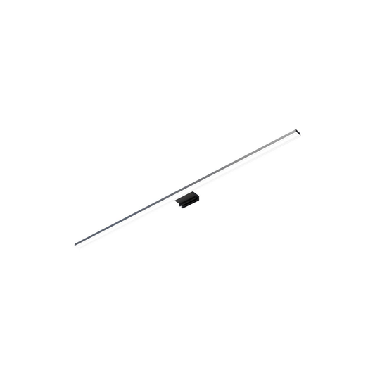 B-flokks LED spegilljós Triga IP44 svart 80cm, 4000 K vegglampi