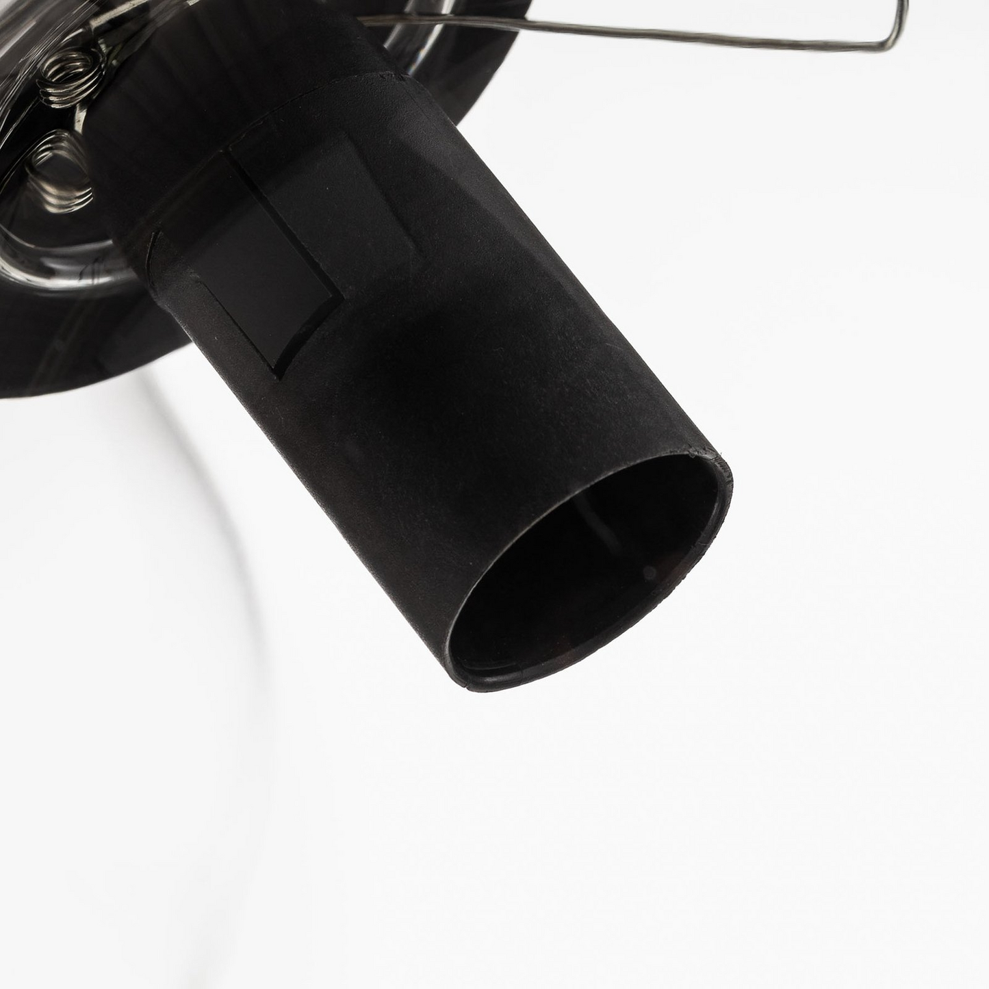 B-flokks Euluna hengiljós Glassy loftlampi hengiljós E14 8 ljós gler grafít AM643 