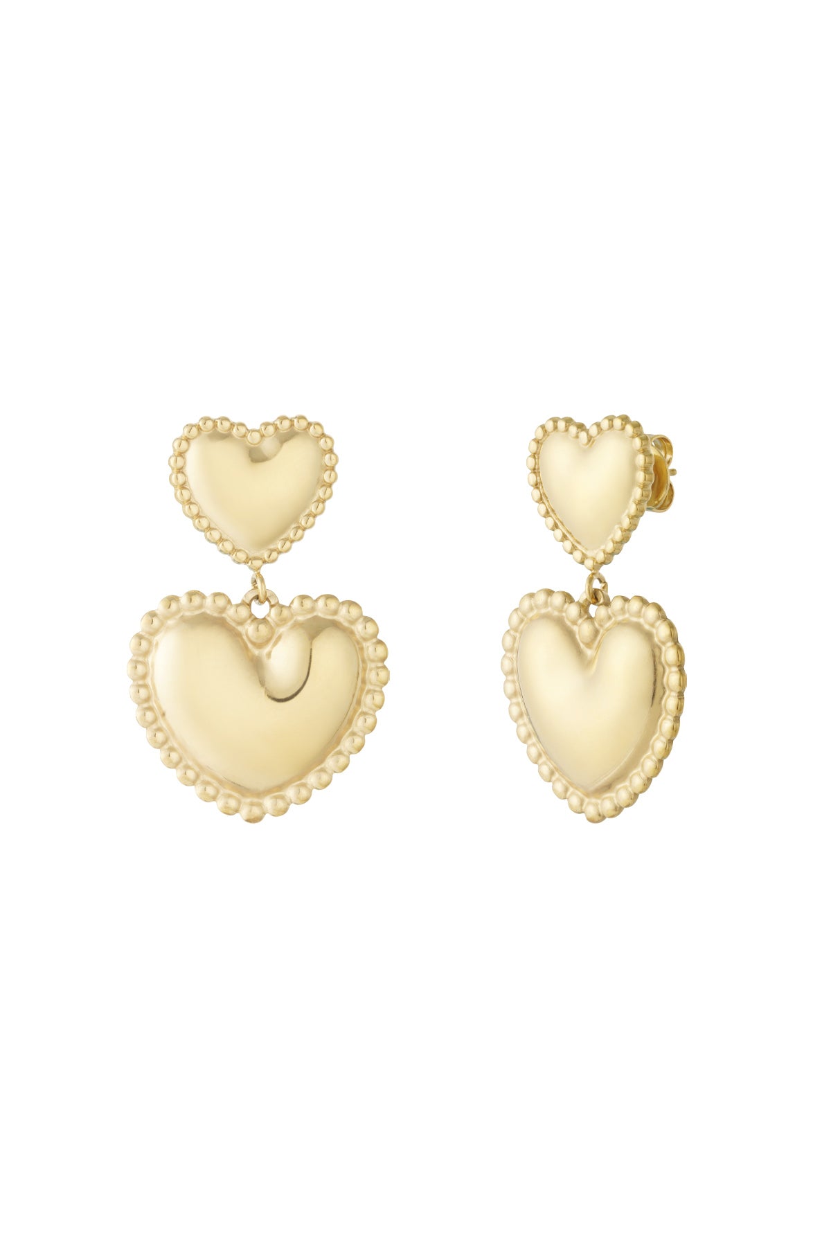 Edelstahl Tropfen Ohrringe Herz Casual Täglich Einfache Serie frauen schmuck