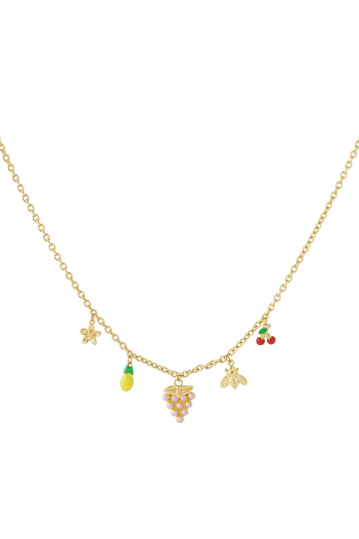 Fruchtige Charms Halskette