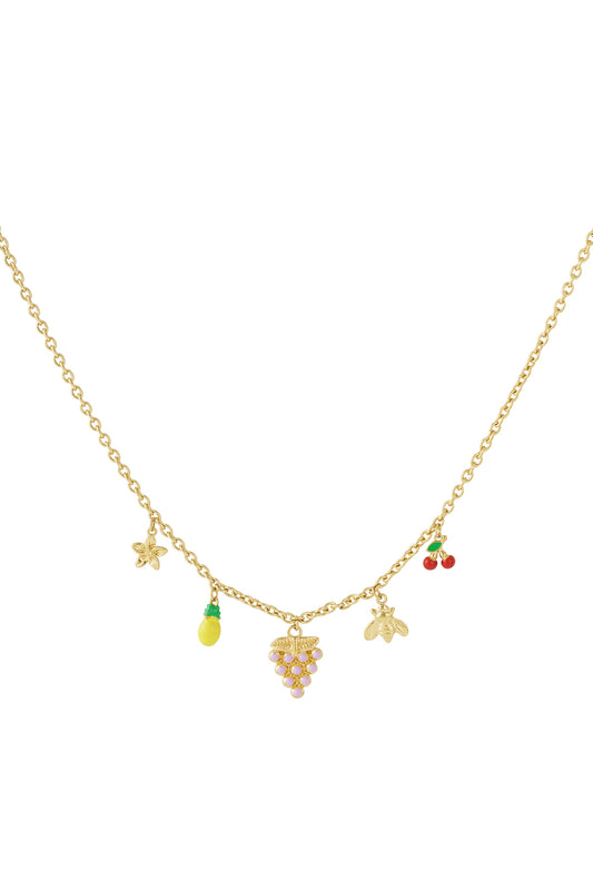Fruchtige Charms Halskette