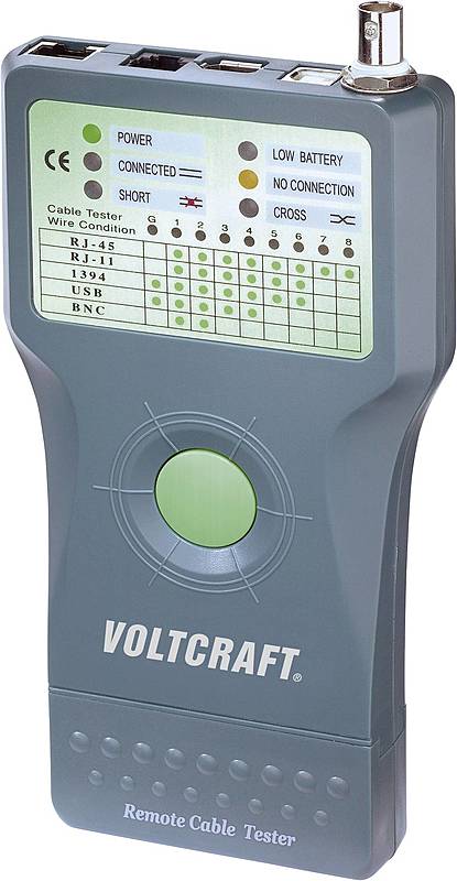 B-Ware Voltcraft Kabeltester Ct 5 Kabelprüfer Signalprüfer Kabelprüfgerät Signalmesser