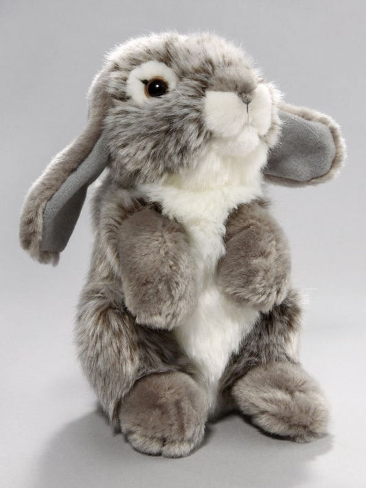 Hase stehend grau 18 cm