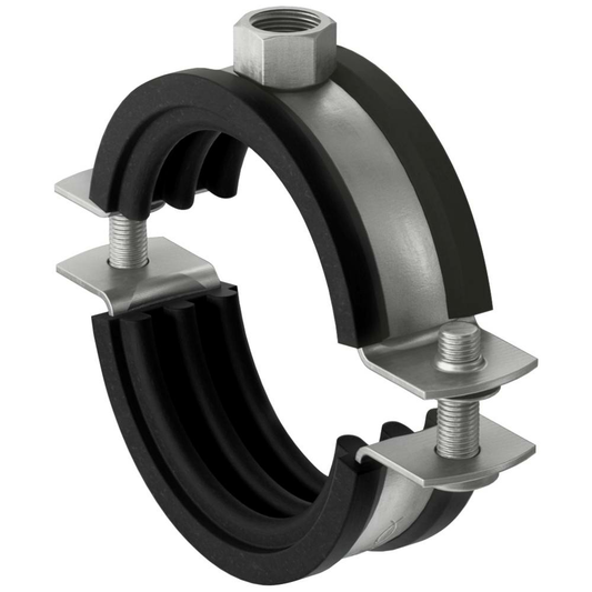 B-flokks Fischer 560578 Rörklemma Frs 3/4" Hitatenging úr ryðfríu stáli