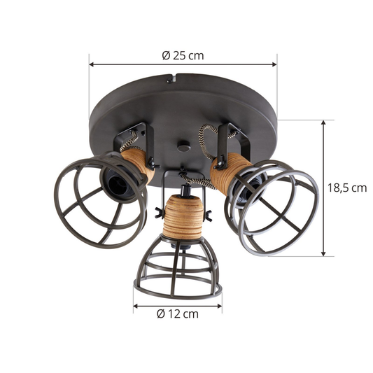 B-Ware Lindby Arinthea Deckenstrahler Deckenlampe Deckenleuchte Lampe Leuchte Licht