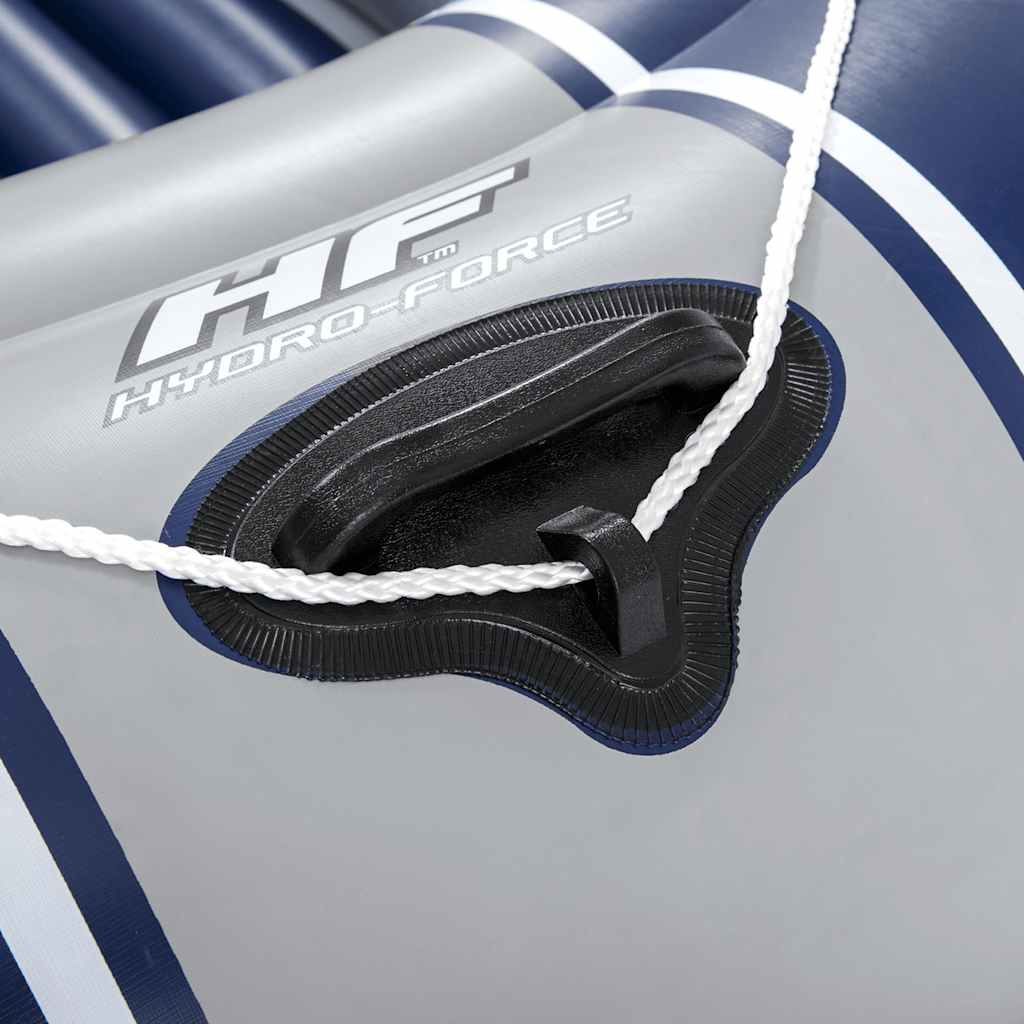 Hydro-Force Schlauchboot mit Pumpe und Rudern Blau