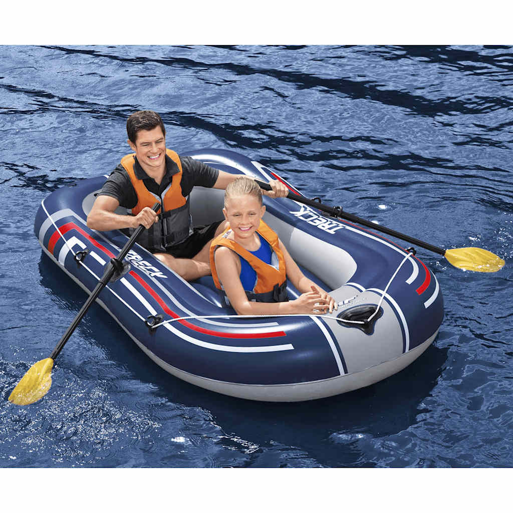Hydro-Force Schlauchboot mit Pumpe und Rudern Blau