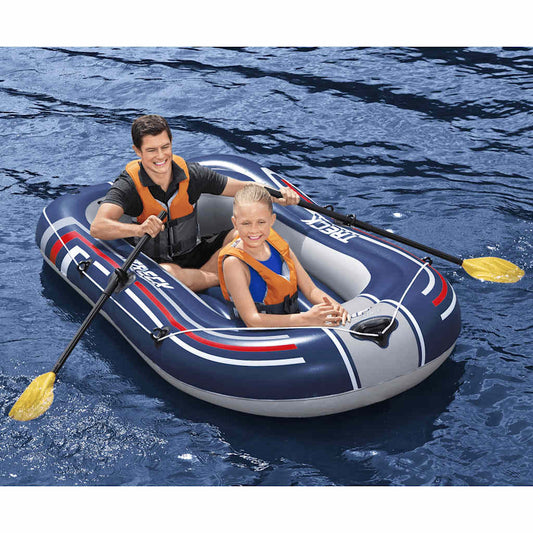 Hydro-Force Schlauchboot mit Pumpe und Rudern Blau