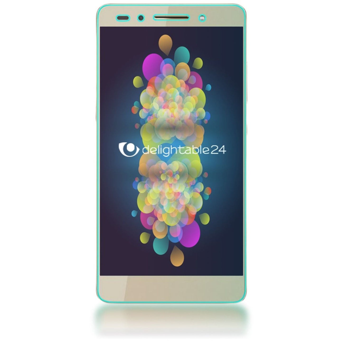 NALIA skjávörn fyrir Huawei Honor 7, 9H með hertu gleri.