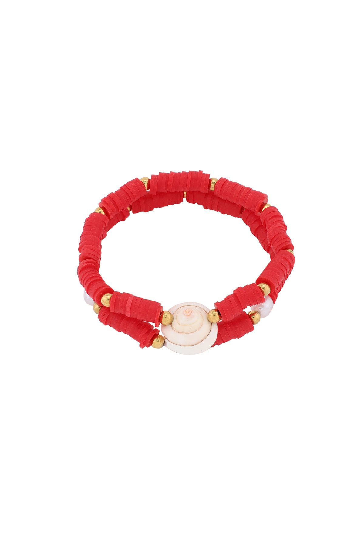 Doppeltes Muschelarmband