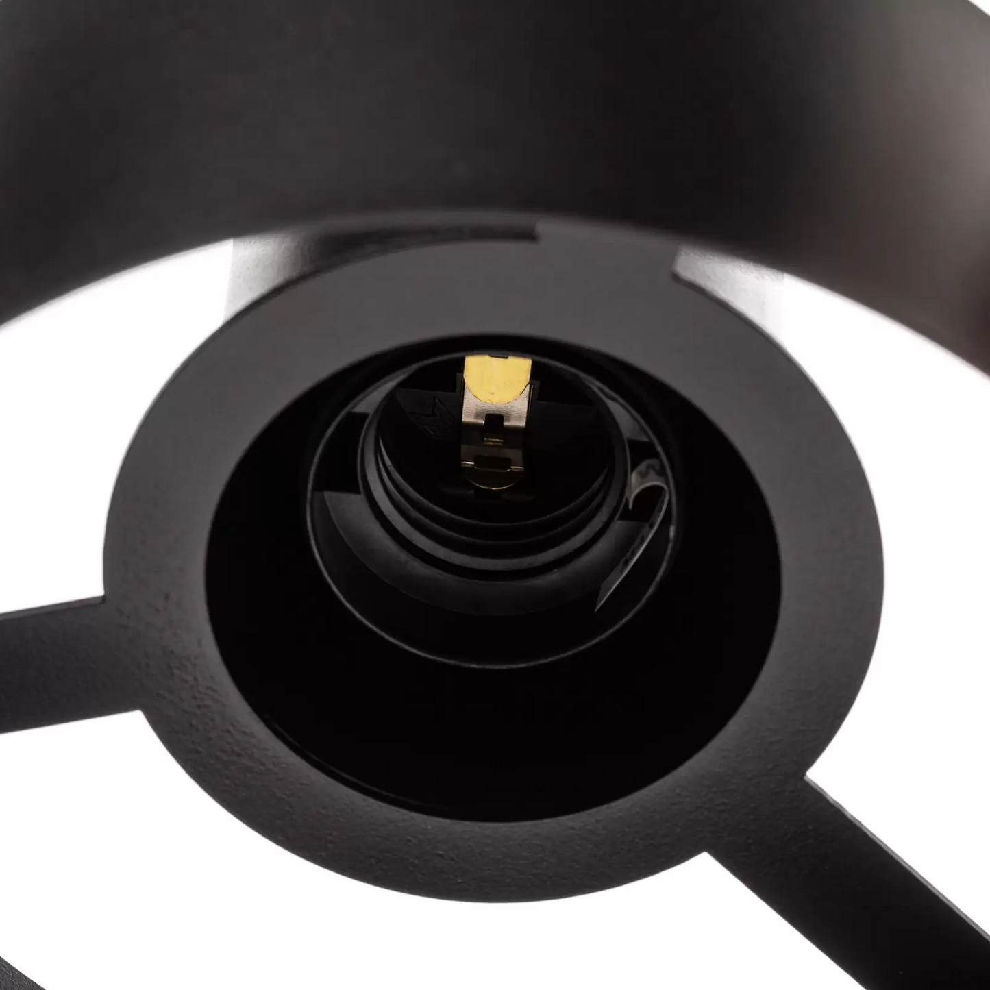 B-flokks Euluna hengiljós Rif 4 loftlampi Línulegur 4 ljósa E27 svartur 