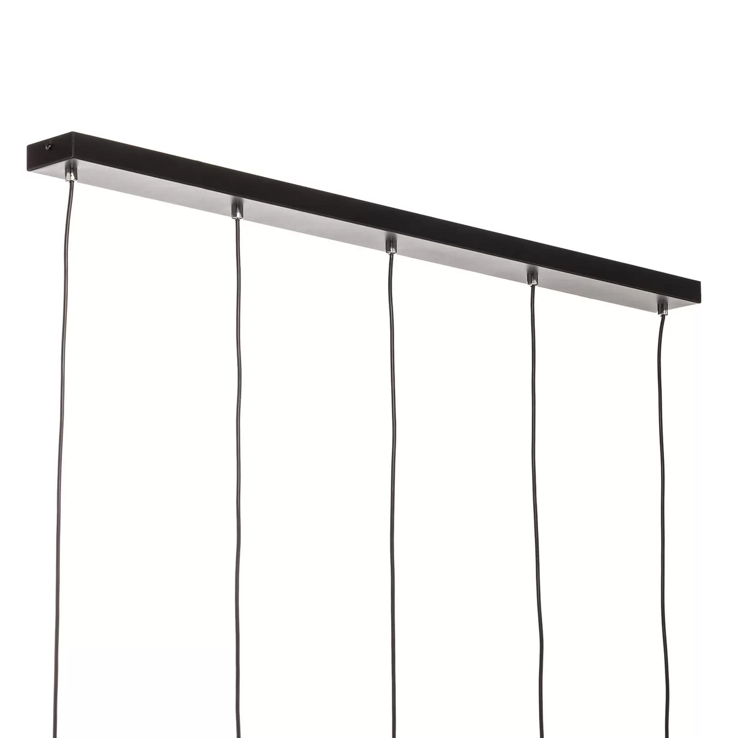 Hengiljós á lager, flott fimm perur, langt hengiljós, E27 lampi