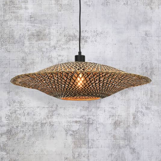 B-lager Good &amp; Mojo Bali hengilampi hengilampi ljósalampi úr bambus ø60 cm